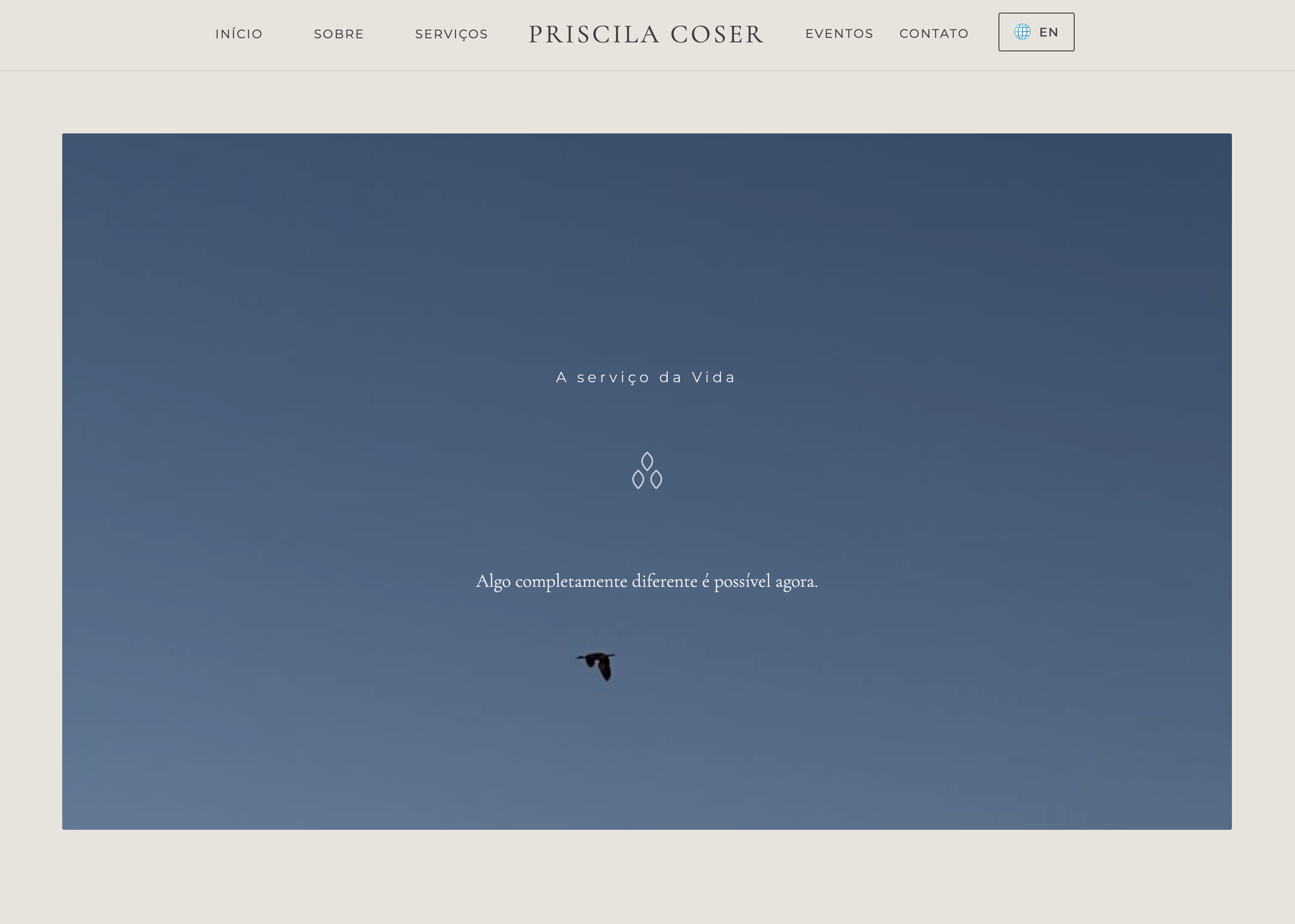 Site Pessoal - Priscila Coser